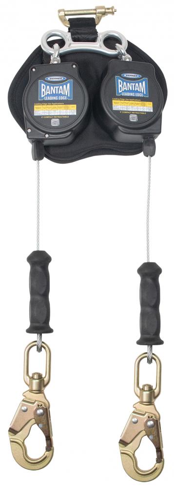 R413008LE-SR 8ft Bantam Twinleg Leading Edge Self Retracting Lifeline w/ Steel F<span class=' ItemWarning' style='display:block;'>Item is usually in stock, but we&#39;ll be in touch if there&#39;s a problem<br /></span>