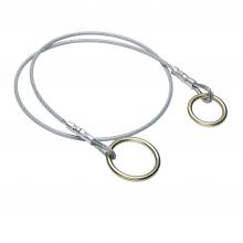 Werner Fall Protection A112004 - 4ft Cable Choker (5/16in Vinyl Coated Cable, O-Rings)