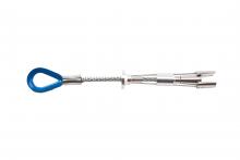 Werner Fall Protection A510010 - Reusable Concrete Anchor, Drill Hole 1in x 4.5in Deep, 10,000lb