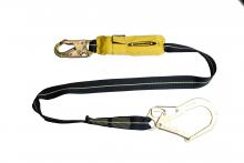 Werner Fall Protection C811200 - C811200 Arc Flash Single Leg Lanyard (Kevlar Web, Snap Hook, Rebar Hook)