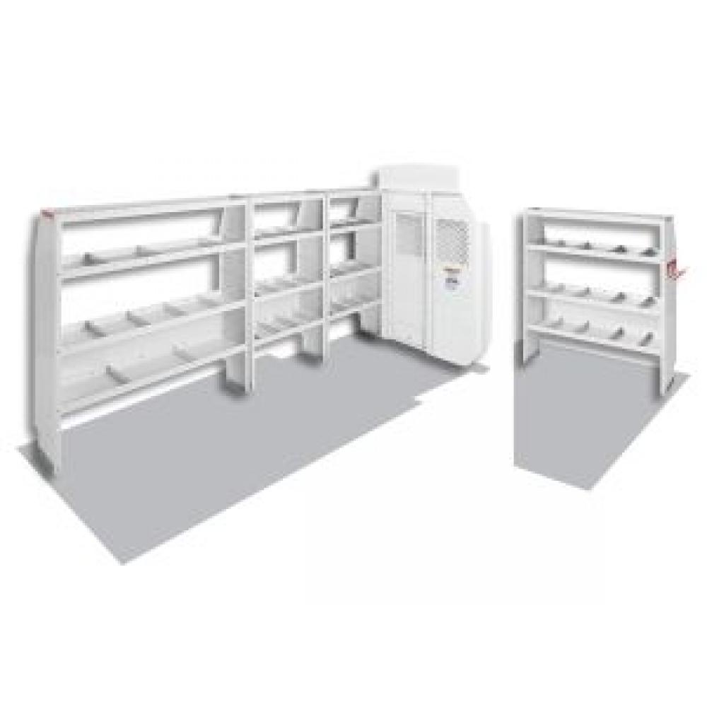 Commercial Shelving Van Package, High-Roof, Ford Transit, 170 XWB<span class=' ItemWarning' style='display:block;'>Item is usually in stock, but we&#39;ll be in touch if there&#39;s a problem<br /></span>
