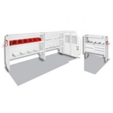 Weather Guard 600-8111Lca - General Service/Contractor Van Package, Full-Size, Ford Transit, 148 in Wheelbase