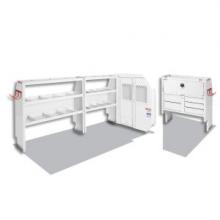 Weather Guard 600-8112Rca - Cable/Plumber Van Package, Full-Size, Ford Transit, 130 in Wheelbase
