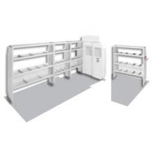 Weather Guard 600-8410Xca - Commercial Shelving Van Package, High-Roof, Ford Transit, 170 XWB
