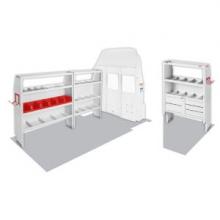 Weather Guard 600-8431Rca - General Service/Contractor Van Package, High-Roof, NV2500, 146 in Wheelbase