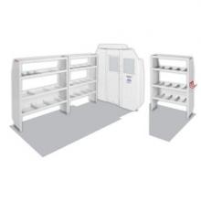 Weather Guard 600-8440Sca - Commercial Shelving Van Package, Mid-Roof, RAM ProMaster
