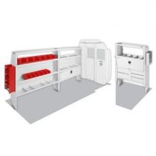 Weather Guard 600-8444Lca - Electrical Contractor Van Package, High-Roof, RAM ProMaster