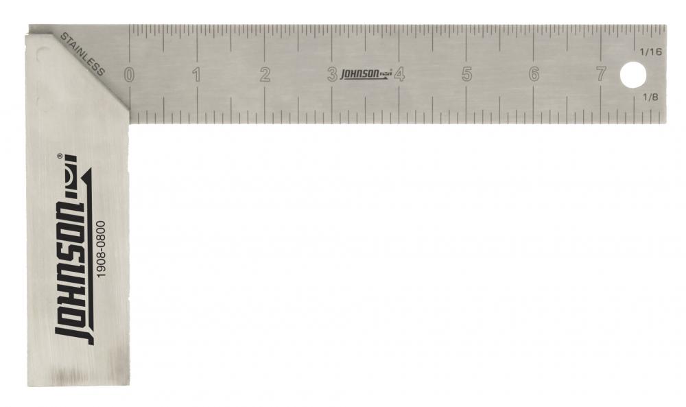 8&#34; Aluminum Try Square<span class=' ItemWarning' style='display:block;'>Item is usually in stock, but we&#39;ll be in touch if there&#39;s a problem<br /></span>