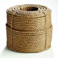 Erin Rope TWM200100 - Three Strand Natural Fiber Manila Rope 100 ft.