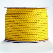 Erin Rope TWPY320100 - Three Strand Twisted Yellow Polypropylene Rope 100 ft.