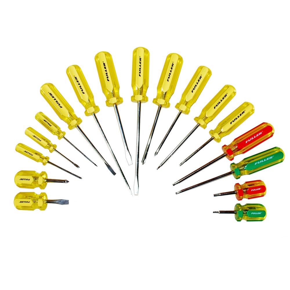 Golden GripÂ® Screwdriver Set (17-Pc.)<span class=' ItemWarning' style='display:block;'>Item is usually in stock, but we&#39;ll be in touch if there&#39;s a problem<br /></span>