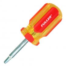 Fuller Tool 100-1014 - #2 Square Head, Stubby Golden GripÂ® Screwdriver