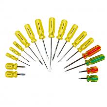 Fuller Tool 101-6017 - Golden GripÂ® Screwdriver Set (17-Pc.)