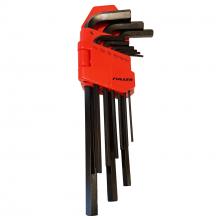 Fuller Tool 130-7510 - Long Arm SAE Hex Key Set with Holder (9-Pc.)