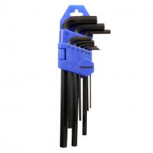 Fuller Tool 130-7610 - Long Arm Metric Hex Key Set with Holder (9-Pc.)