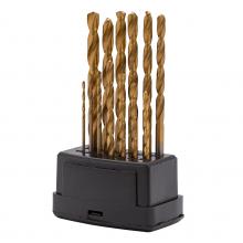 Fuller Tool 801-4113 - PRO Titanium Drill Bit Set (13-Pc.)