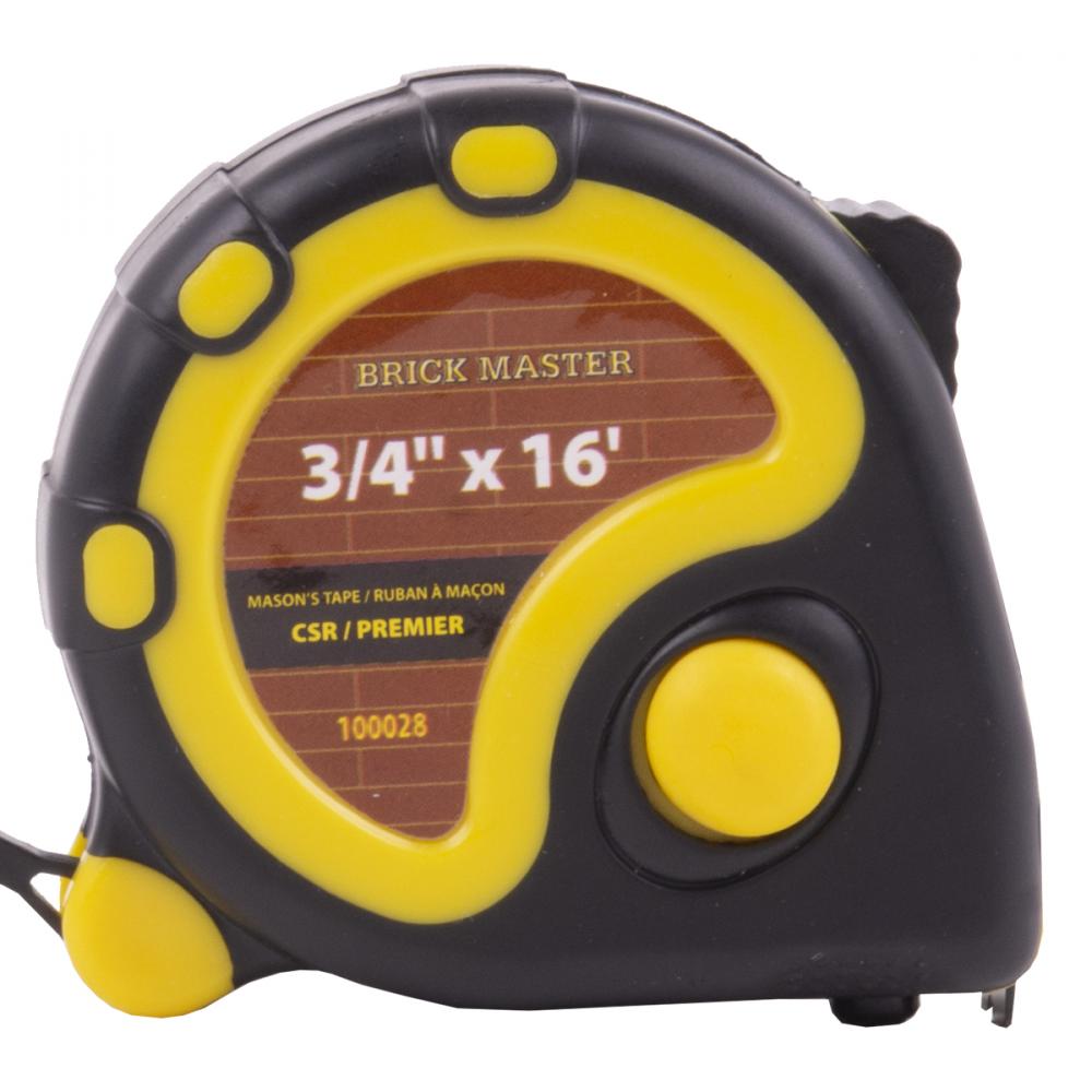 Tape Measure 16ft/5m x 3/4in Metric/Imperial Mason&#39;s<span class=' ItemWarning' style='display:block;'>Item is usually in stock, but we&#39;ll be in touch if there&#39;s a problem<br /></span>