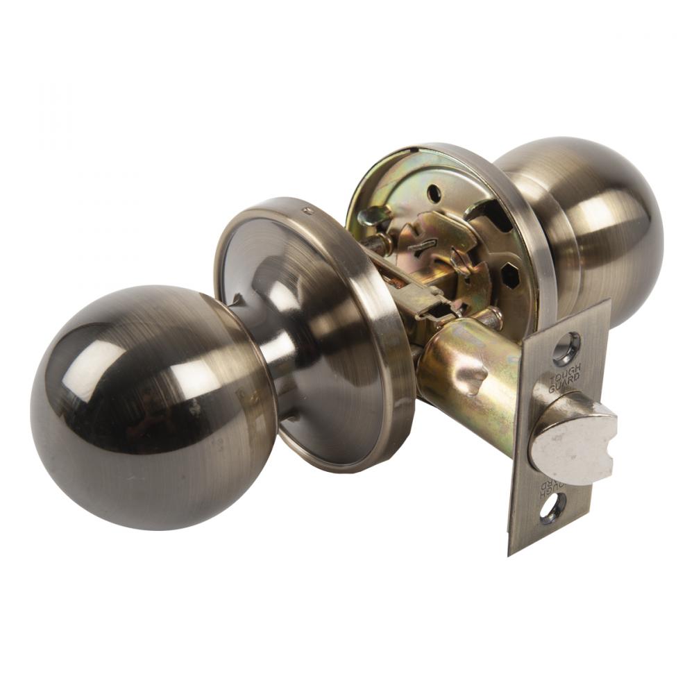 Door Lock Knob Passage Antique Brass<span class=' ItemWarning' style='display:block;'>Item is usually in stock, but we&#39;ll be in touch if there&#39;s a problem<br /></span>