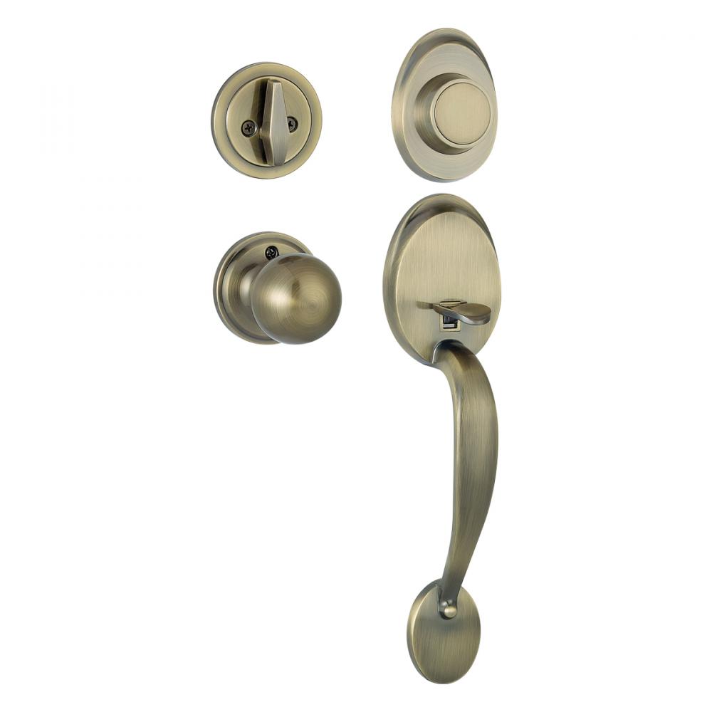 Door Lock Grip Teardrop Antique Brass<span class=' ItemWarning' style='display:block;'>Item is usually in stock, but we&#39;ll be in touch if there&#39;s a problem<br /></span>
