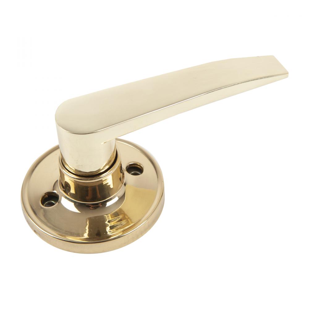 Door Lock Lever Dummy Polished Brass<span class=' ItemWarning' style='display:block;'>Item is usually in stock, but we&#39;ll be in touch if there&#39;s a problem<br /></span>