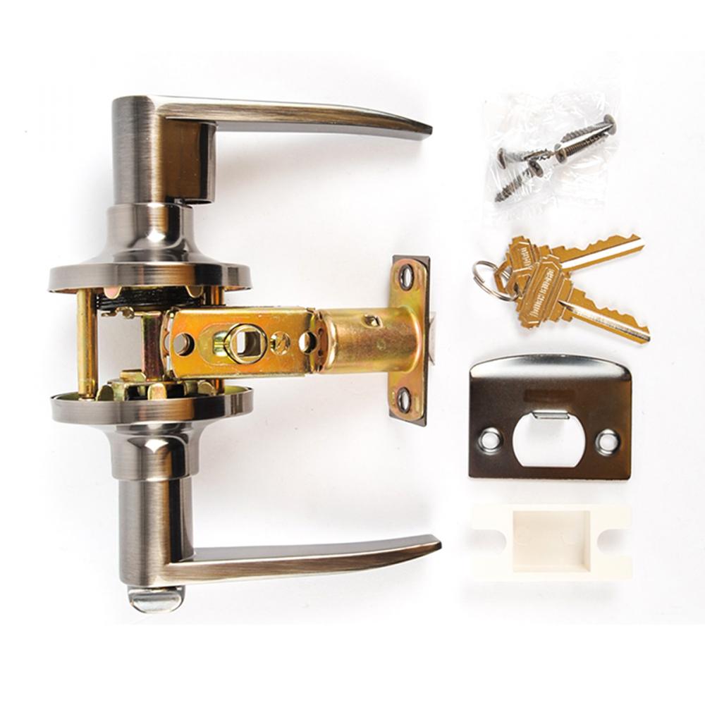 Door Lock Lever Entry Pewter<span class=' ItemWarning' style='display:block;'>Item is usually in stock, but we&#39;ll be in touch if there&#39;s a problem<br /></span>