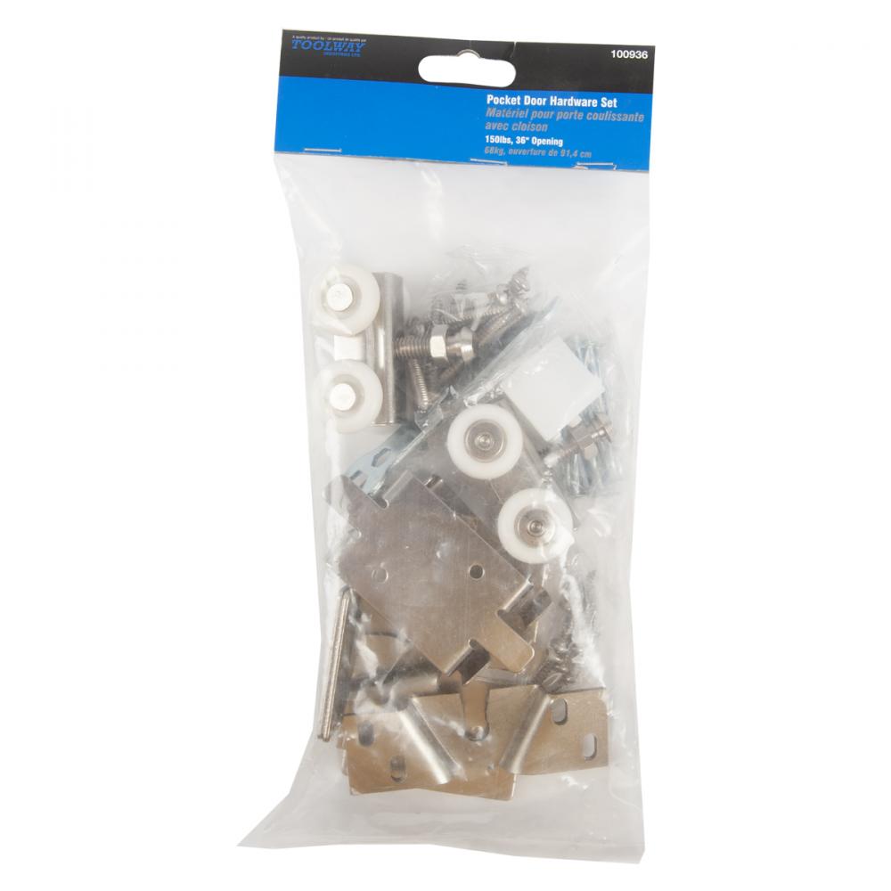 58PC Pocket Door Hardware Kit 36in<span class=' ItemWarning' style='display:block;'>Item is usually in stock, but we&#39;ll be in touch if there&#39;s a problem<br /></span>