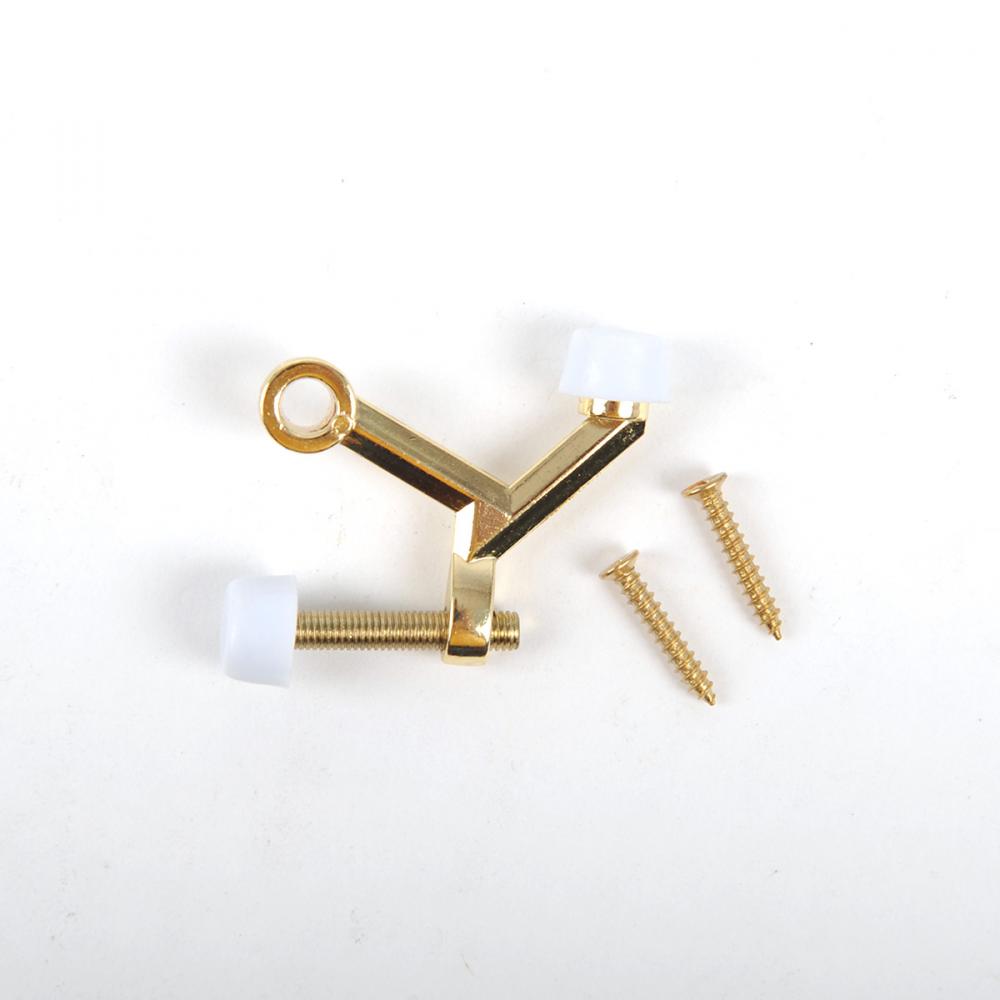 Adj. Door Stop Zinc Alloy [Bp] 1PC/Bag with UPC Label<span class=' ItemWarning' style='display:block;'>Item is usually in stock, but we&#39;ll be in touch if there&#39;s a problem<br /></span>
