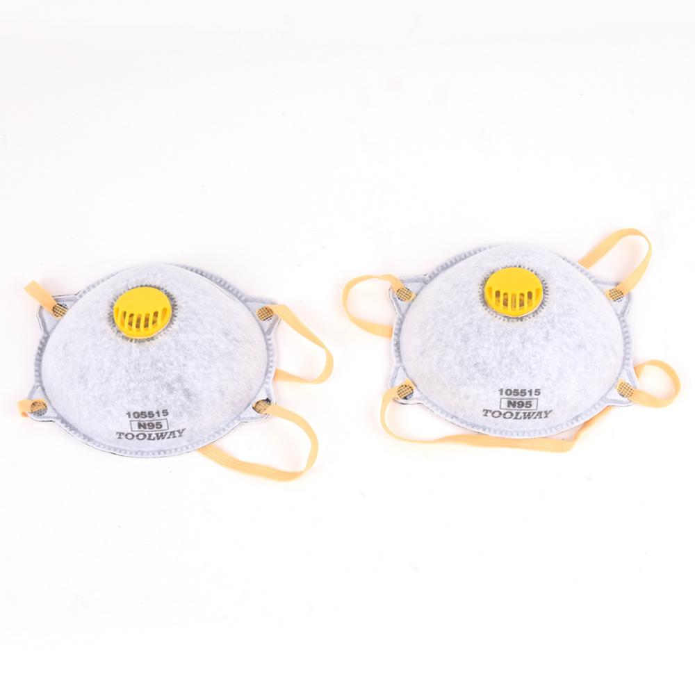 2 PC Dust Mask Carbon w/Valve<span class=' ItemWarning' style='display:block;'>Item is usually in stock, but we&#39;ll be in touch if there&#39;s a problem<br /></span>