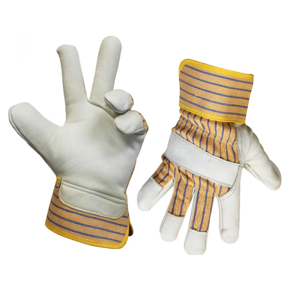 1dz. Cowhide Leather Gloves Rubber Cuff (OSFA)<span class=' ItemWarning' style='display:block;'>Item is usually in stock, but we&#39;ll be in touch if there&#39;s a problem<br /></span>