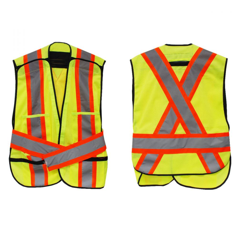 Safety Vest 5-point Tear-Away Hi-Vis Yellow (OSFA)<span class=' ItemWarning' style='display:block;'>Item is usually in stock, but we&#39;ll be in touch if there&#39;s a problem<br /></span>