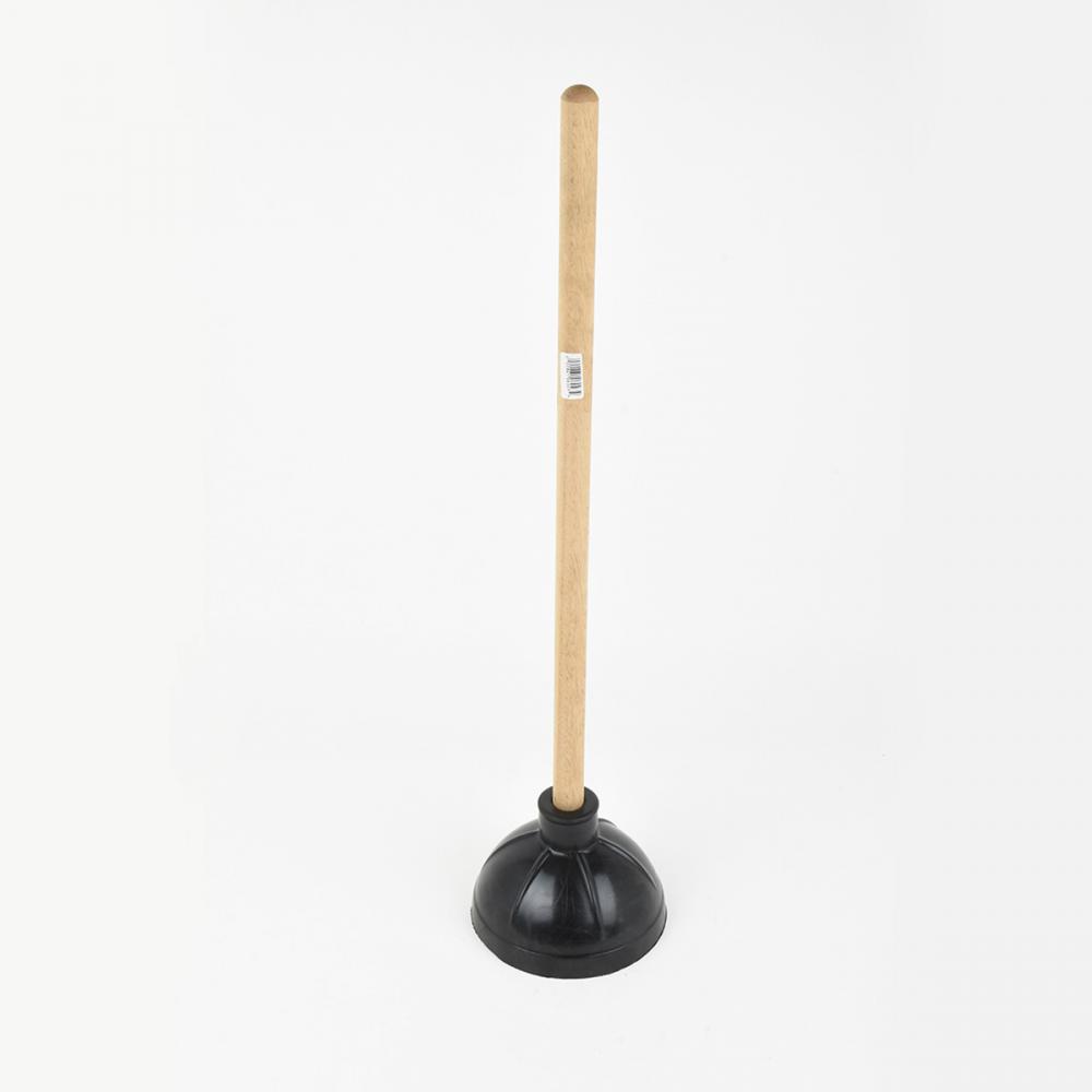 Toilet Plunger Force-cup Style 5-7/8in Cup w/ 21in Wooden Handle<span class=' ItemWarning' style='display:block;'>Item is usually in stock, but we&#39;ll be in touch if there&#39;s a problem<br /></span>