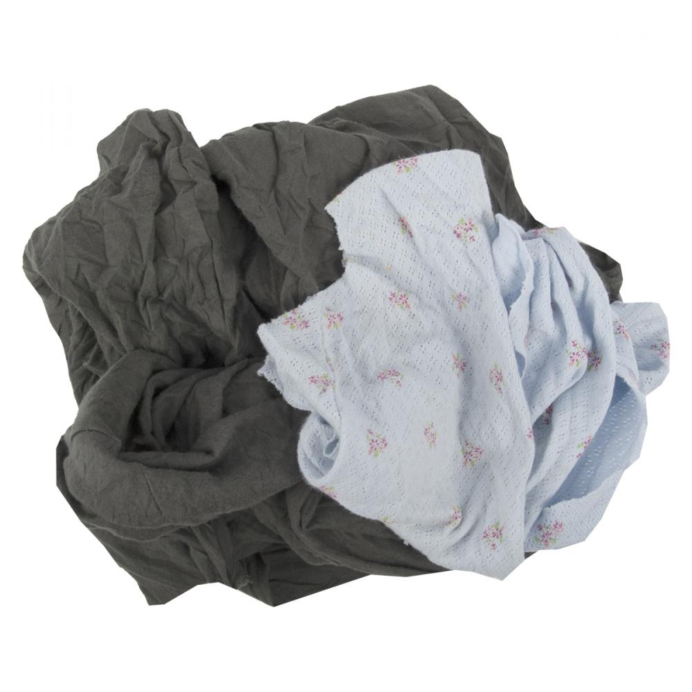 Recycled T-Shirt Cloth Rags 10lb Multicoloured<span class=' ItemWarning' style='display:block;'>Item is usually in stock, but we&#39;ll be in touch if there&#39;s a problem<br /></span>