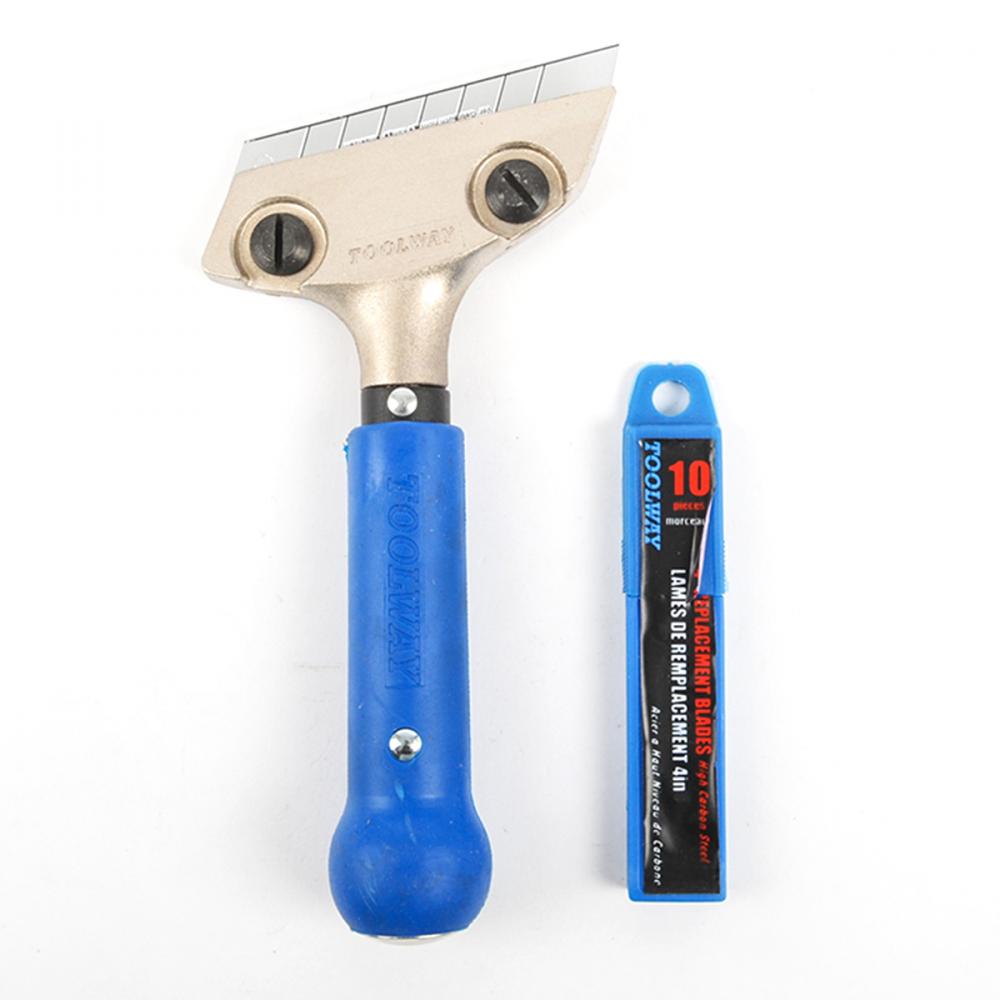 Scraper Hand Tool HD 8in Metal Handle & 4in Blades<span class=' ItemWarning' style='display:block;'>Item is usually in stock, but we&#39;ll be in touch if there&#39;s a problem<br /></span>