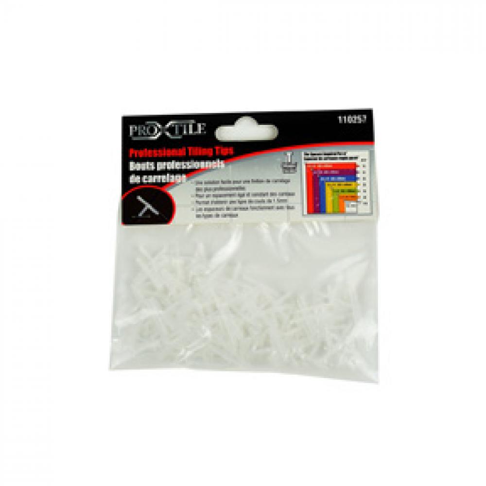 Tile Spacers T-Type 1.5mm (1/16in) 100PC<span class=' ItemWarning' style='display:block;'>Item is usually in stock, but we&#39;ll be in touch if there&#39;s a problem<br /></span>