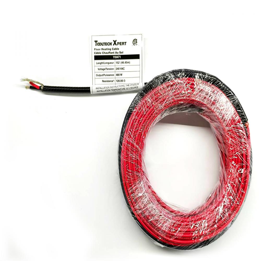 Floor Heating Cable 240V 133ft (40.64m) 420W<span class=' ItemWarning' style='display:block;'>Item is usually in stock, but we&#39;ll be in touch if there&#39;s a problem<br /></span>