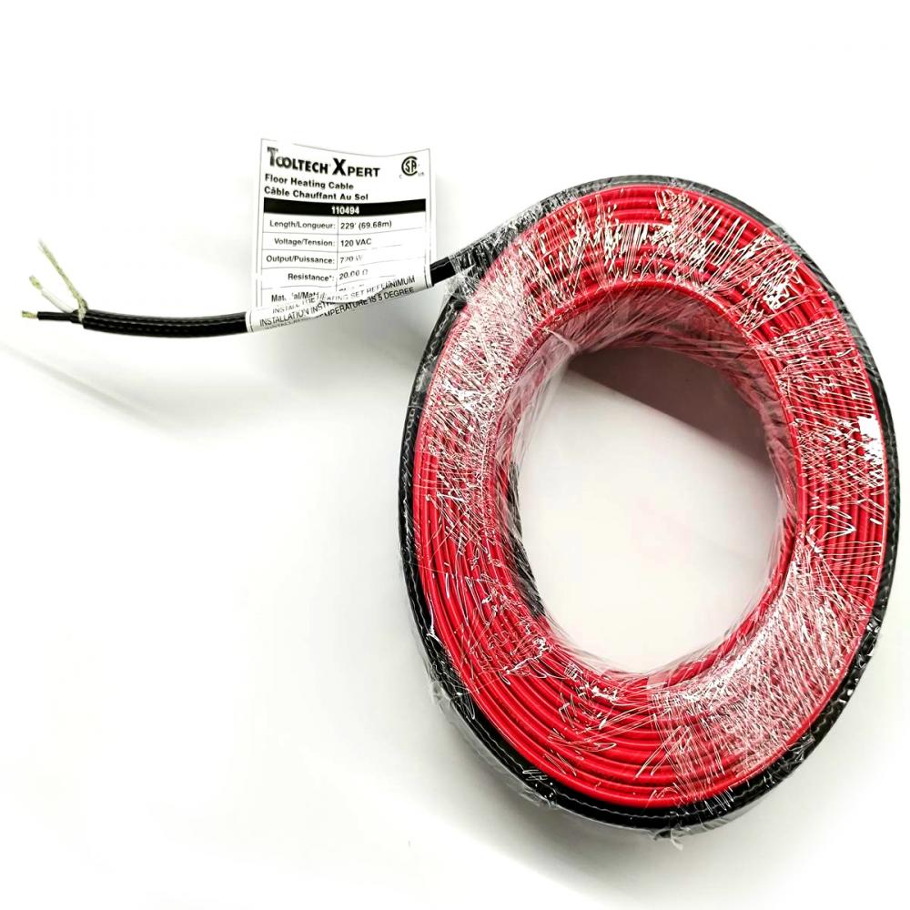 Floor Heating Cable 120V 457ft (139.35m) 1440W<span class=' ItemWarning' style='display:block;'>Item is usually in stock, but we&#39;ll be in touch if there&#39;s a problem<br /></span>