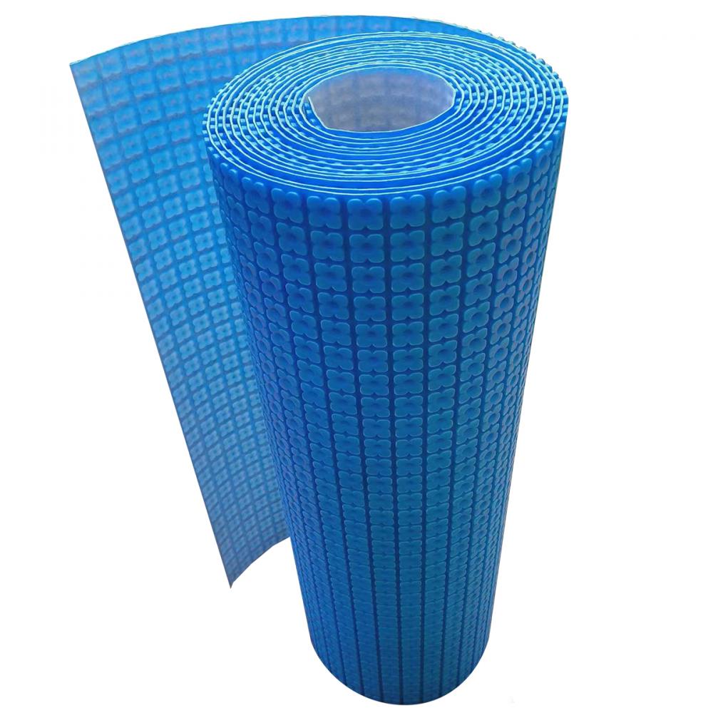 Uncoupling Membrane For In- Floor Heating 5.8mm 1 x 10m (40&#34;x33&#39;) Blue<span class=' ItemWarning' style='display:block;'>Item is usually in stock, but we&#39;ll be in touch if there&#39;s a problem<br /></span>