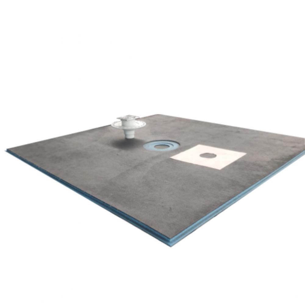 XPS Foam Round Center Drain Shower Tray Kit 3/4in 5ft x 5ft Tile-In Grid)<span class=' ItemWarning' style='display:block;'>Item is usually in stock, but we&#39;ll be in touch if there&#39;s a problem<br /></span>