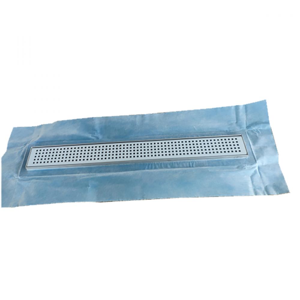 Linear Stainless Steel Shower Drain w/PE Flange 24in 5-5/16 x 3-1/8in SS<span class=' ItemWarning' style='display:block;'>Item is usually in stock, but we&#39;ll be in touch if there&#39;s a problem<br /></span>
