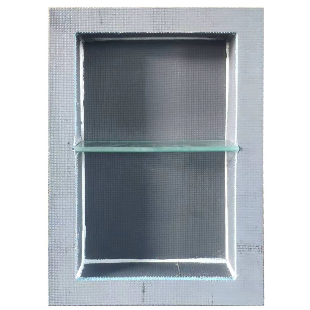 XPS Foam Shower Niche With 1-Glass Shelf 12in x 3.5in x 20in<span class=' ItemWarning' style='display:block;'>Item is usually in stock, but we&#39;ll be in touch if there&#39;s a problem<br /></span>