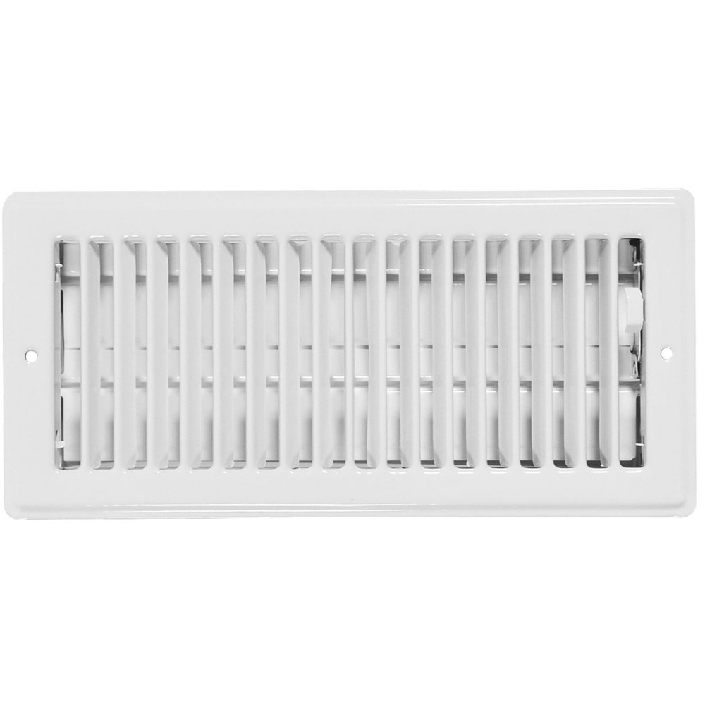 Ceiling Register Steel 3 x 10in White<span class=' ItemWarning' style='display:block;'>Item is usually in stock, but we&#39;ll be in touch if there&#39;s a problem<br /></span>
