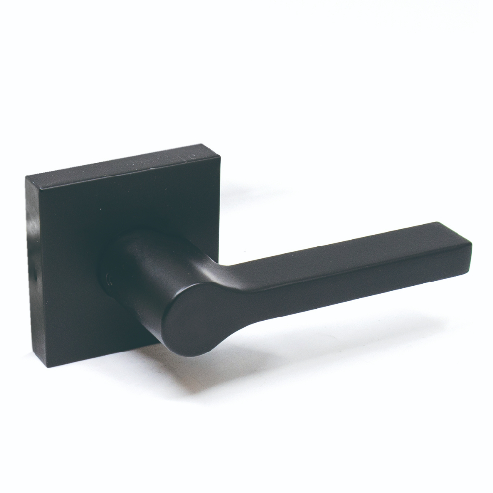 Door Lock Lever Dummy Square Matte Black<span class=' ItemWarning' style='display:block;'>Item is usually in stock, but we&#39;ll be in touch if there&#39;s a problem<br /></span>