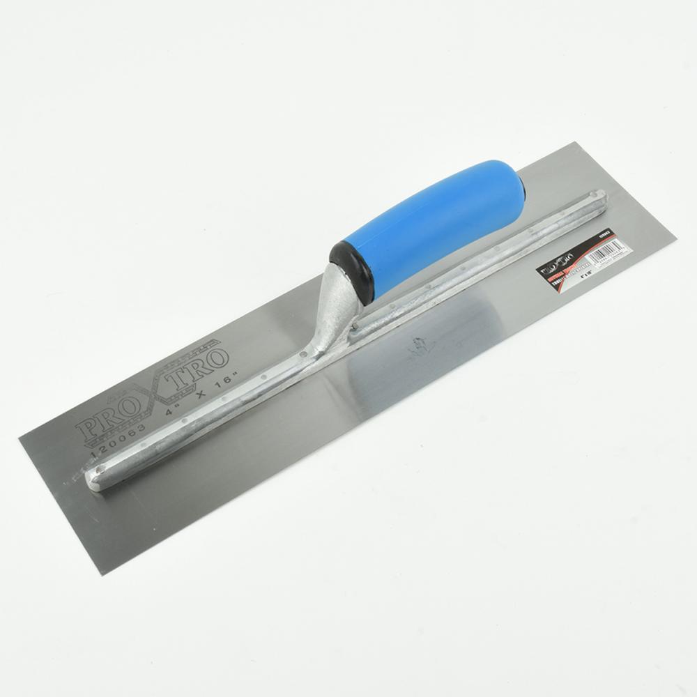 Trowel Drywall 4in x 16in Rubberized Grip<span class=' ItemWarning' style='display:block;'>Item is usually in stock, but we&#39;ll be in touch if there&#39;s a problem<br /></span>