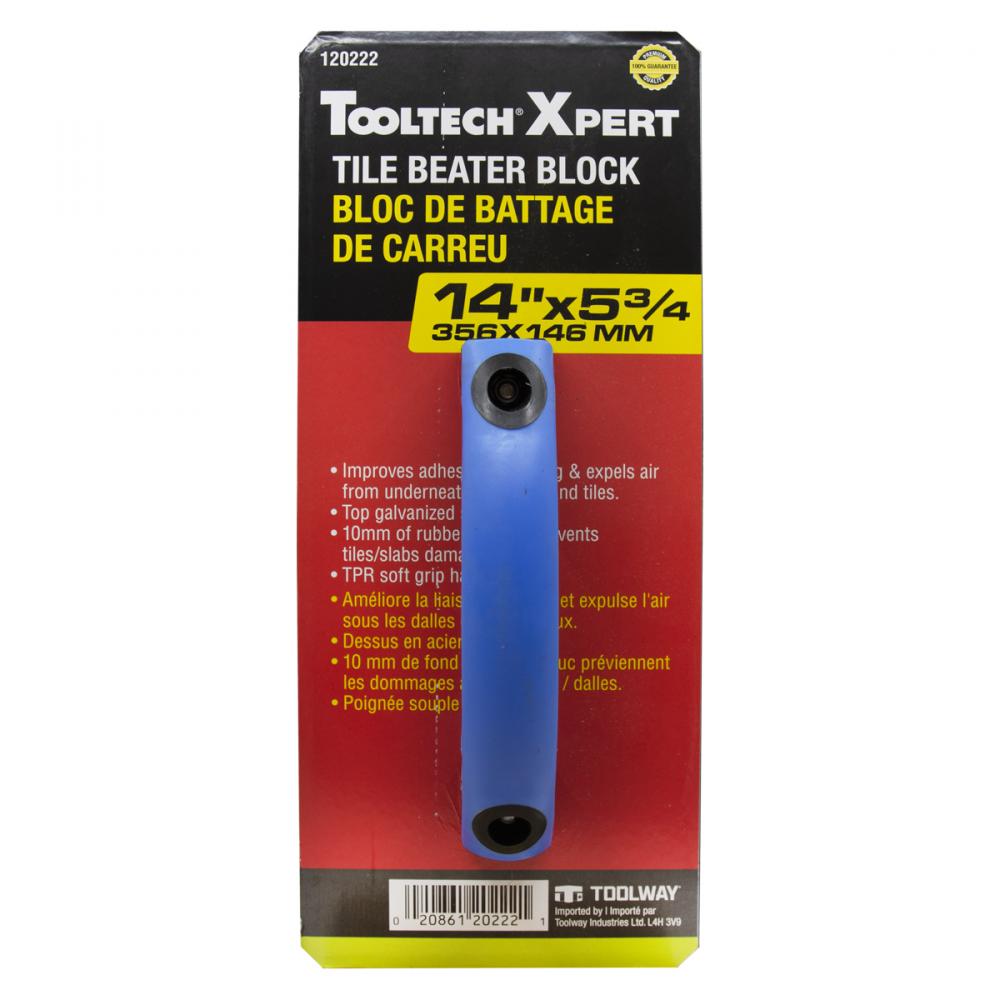 Tile Beater Block 14in x 5 ¾in x 3/8in (1355 x 146 x 10mm)<span class=' ItemWarning' style='display:block;'>Item is usually in stock, but we&#39;ll be in touch if there&#39;s a problem<br /></span>