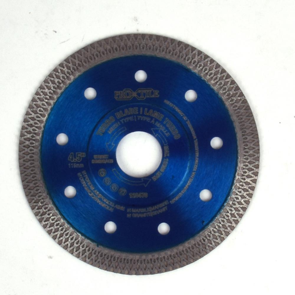 Cont. Mesh Rim Dmd Saw Blade Extra Turbo 4½&#34;<span class=' ItemWarning' style='display:block;'>Item is usually in stock, but we&#39;ll be in touch if there&#39;s a problem<br /></span>