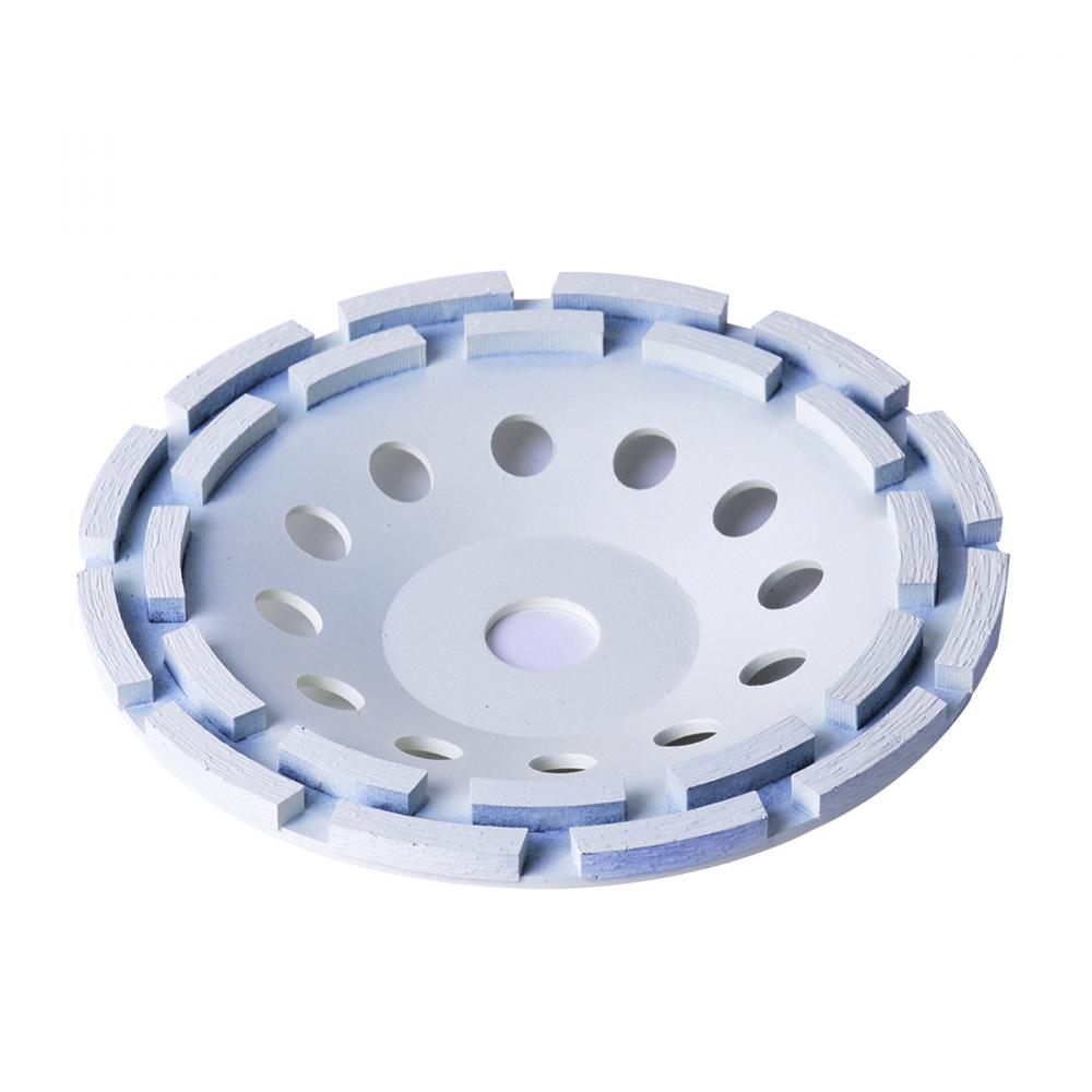 Segmented 2 Row Diamond Cup Wheel 7in<span class=' ItemWarning' style='display:block;'>Item is usually in stock, but we&#39;ll be in touch if there&#39;s a problem<br /></span>
