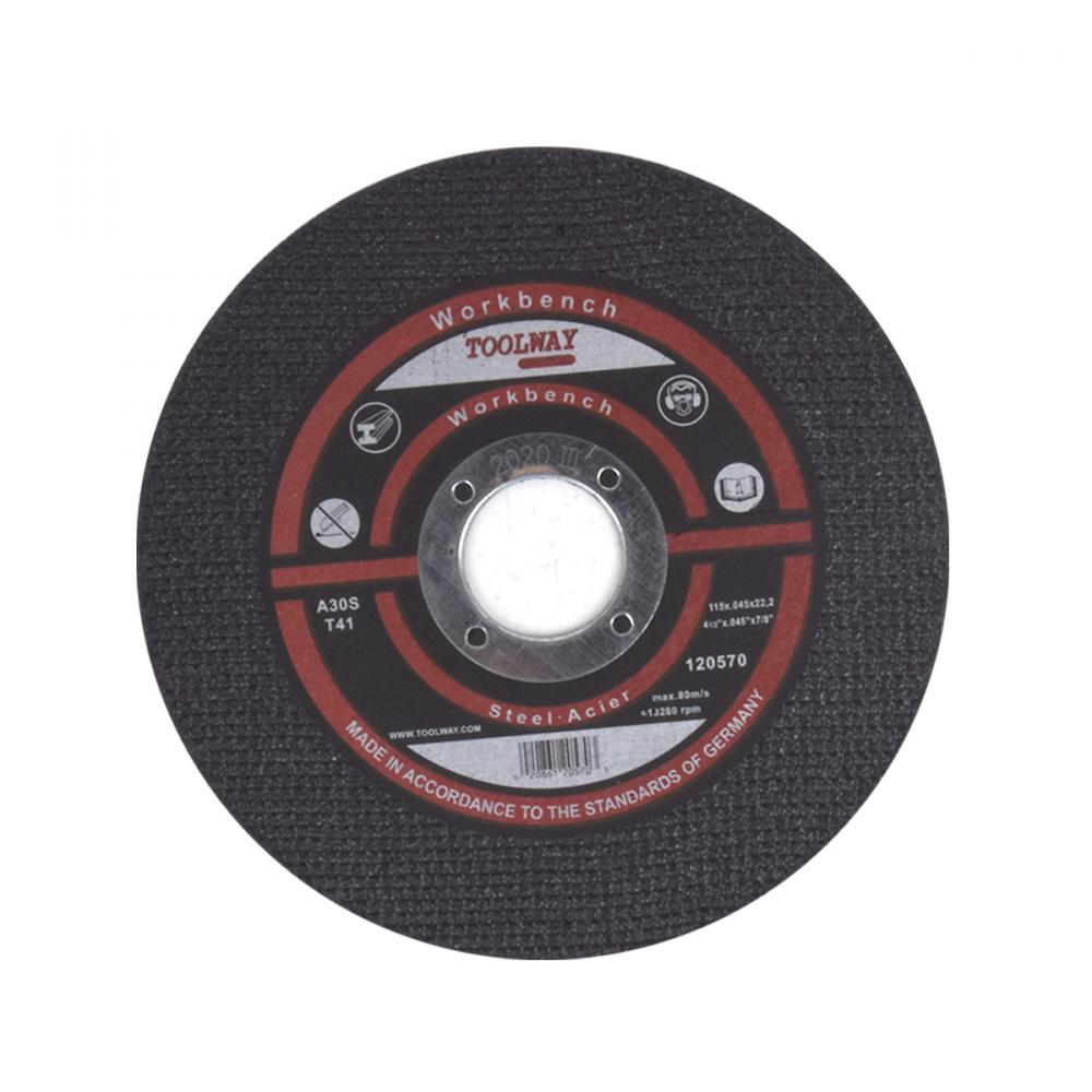 Cut-Off Wheel Ultra Thin Abrasive 4½in x .045 x 7/8in Metal<span class=' ItemWarning' style='display:block;'>Item is usually in stock, but we&#39;ll be in touch if there&#39;s a problem<br /></span>