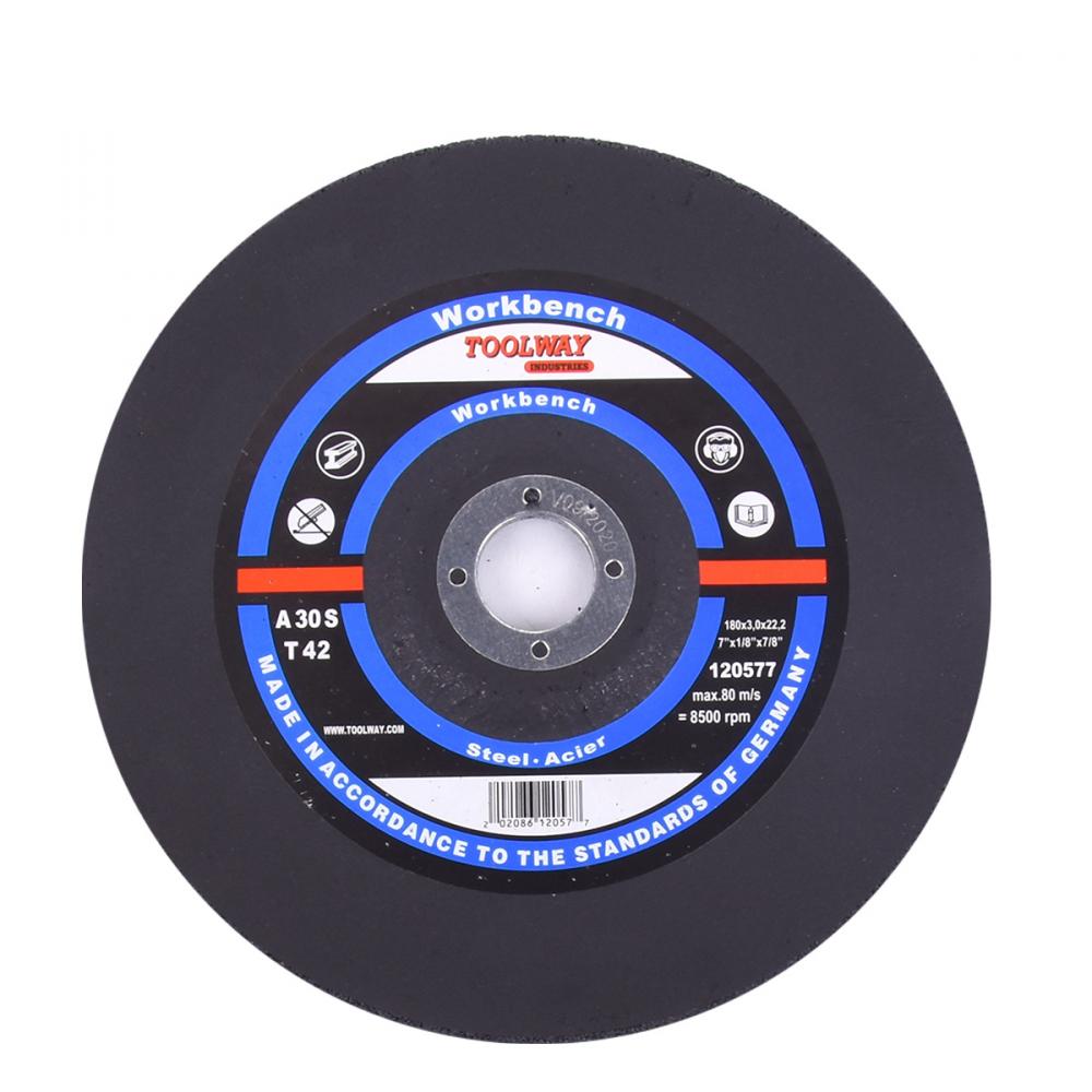 Cut-Off Wheel Depress Centre Abrasive 7in x 1/8in x 7/8in Metal<span class=' ItemWarning' style='display:block;'>Item is usually in stock, but we&#39;ll be in touch if there&#39;s a problem<br /></span>