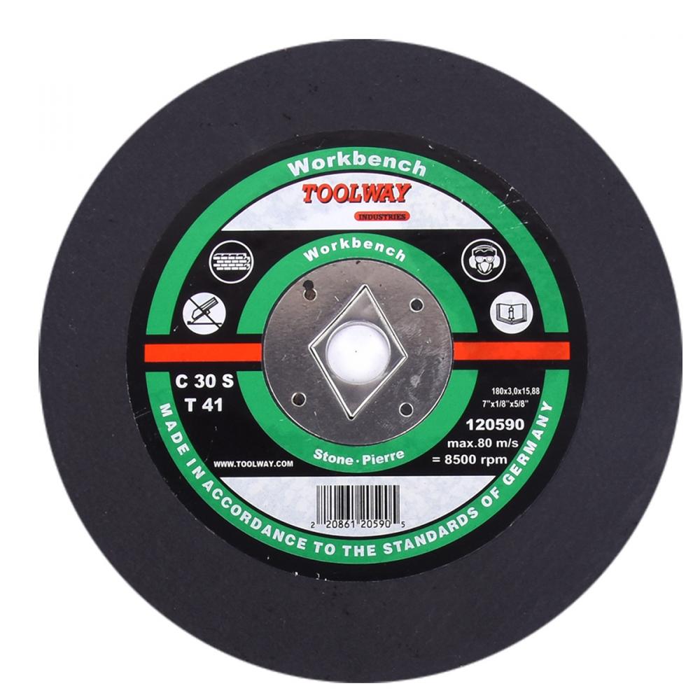 Cut-Off Wheel Reinforced Abrasive 7in x 1/8in x  5/8in Concrete<span class=' ItemWarning' style='display:block;'>Item is usually in stock, but we&#39;ll be in touch if there&#39;s a problem<br /></span>