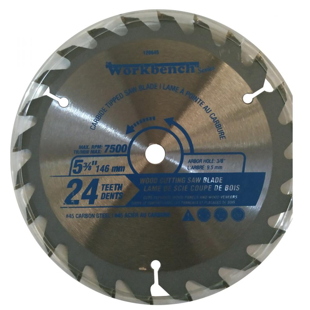 Wood Saw Blade 5-3/8 x 24T<span class=' ItemWarning' style='display:block;'>Item is usually in stock, but we&#39;ll be in touch if there&#39;s a problem<br /></span>